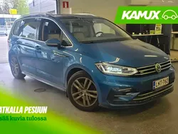 Sininen Käytetty 2017 VW Touran R-line Tila-auto | 23 790 € (Kallis)