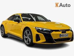 Keltainen Käytetty 2023 Audi e-tron GT quattro Sedan | 69 900 € (Perustarjous)