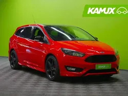 Punainen Käytetty 2017 Ford Focus ST-Line Farmari | 10 300 € (Hieman kallis)