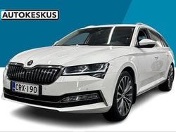 Valkoinen Käytetty 2021 Skoda Superb LAURIN & KLEMENT Farmari | 22 790 € (Perustarjous)
