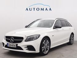Valkoinen Käytetty 2021 Mercedes C300e Business Farmari | 29 900 € (Perustarjous)