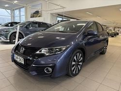 Sininen Käytetty 2016 Honda Civic Elegance Plus Viistoperä | 17 800 € (Perustarjous)