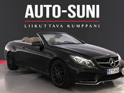 Musta Käytetty 2014 Mercedes E200 Avoauto | 25 900 € (Perustarjous)