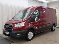 Punainen Käytetty 2020 Ford Transit Trend Van | 29 590 € (Hieman kallis)