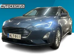 Sininen Käytetty 2019 Ford Focus Titanium Farmari | 14 190 € (Perustarjous)