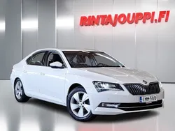 Valkoinen Käytetty 2016 Skoda Superb Ambition Sedan | 16 300 € (Hyvä tarjous)