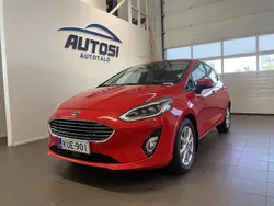 Punainen Käytetty 2021 Ford Fiesta Titanium Viistoperä | 9 950 € (Hyvä tarjous)