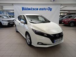 Valkoinen Käytetty 2022 Nissan Leaf 360º Viistoperä | 15 900 € (Perustarjous)