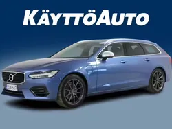 Sininen Käytetty 2017 Volvo V90 R-Design Farmari | 25 700 € (Perustarjous)
