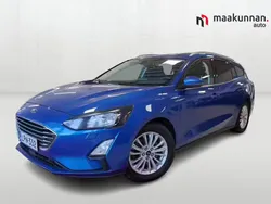 Sininen Käytetty 2021 Ford Focus Titanium Farmari | 12 900 € (Perustarjous)