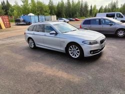 Hopea / harmaa Käytetty 2014 BMW 520 Farmari | 11 740 € (Perustarjous)