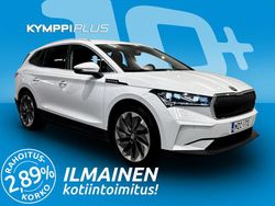 Valkoinen Käytetty 2021 Skoda Enyaq iV Katumaasturi | 26 770 € (Kallis)