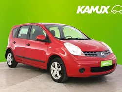 Punainen Käytetty 2008 Nissan Note Visia Tila-auto | 4 890 € (Supertarjous)