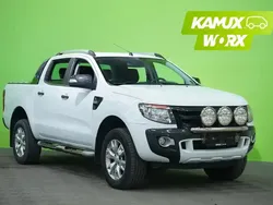 Valkoinen Käytetty 2015 Ford Ranger Wildtrack Nouto | 22 490 € (Hyvä tarjous)