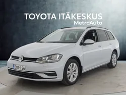 Valkoinen Käytetty 2018 VW Golf VII Comfortline Farmari | 11 490 € (Hyvä tarjous)