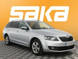 Hopea / harmaa Käytetty 2014 Skoda Octavia Style Sedan | 12 190 € (Perustarjous)