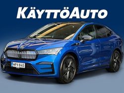 Met. sininen Käytetty 2022 Skoda Enyaq iV RS Katumaasturi | 40 890 € (Perustarjous)