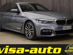 Harmaa Käytetty 2018 BMW 520 M Sport Farmari | 24 990 € (Kallis)