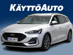 Harmaa Käytetty 2024 Ford Focus ST-Line Farmari | 34 690 € (Kallis)