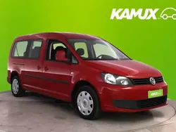 Punainen Käytetty 2013 VW Caddy Maxi Trendline Tila-auto | 13 790 € (Kallis)