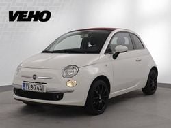 Valkoinen Käytetty 2016 Fiat 500C Lounge Avoauto | 9 900 €