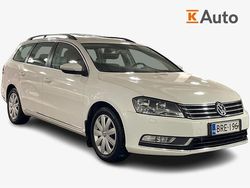 Valkoinen Käytetty 2013 VW Passat Comfortline Farmari | 6 900 € (Hyvä tarjous)