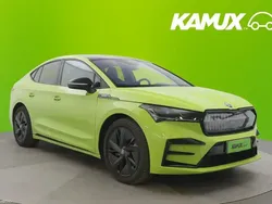 Vihreä Käytetty 2022 Skoda Enyaq iV RS Katumaasturi | 37 990 € (Hyvä tarjous)