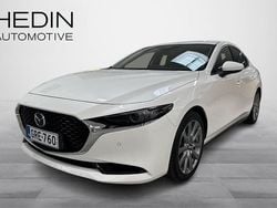 Valkoinen Käytetty 2025 Mazda 3 Exclusive-Line Sedan | 32 900 €