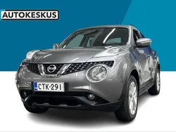 Harmaa Käytetty 2015 Nissan Juke Acenta Katumaasturi | 12 490 € (Perustarjous)