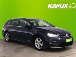 Sininen Käytetty 2016 VW Golf VII R-line Farmari | 12 390 € (Perustarjous)