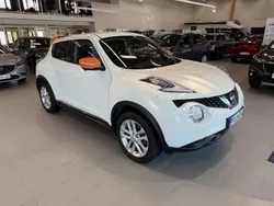 Valkoinen Käytetty 2015 Nissan Juke Acenta Katumaasturi | 6 900 € (Hyvä tarjous)