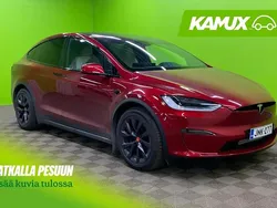 Punainen Käytetty 2023 Tesla Model X Long Range AWD Katumaasturi | 72 900 €