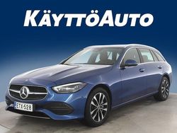 Vihreä Käytetty 2022 Mercedes C300e Business Farmari | 29 490 € (Perustarjous)