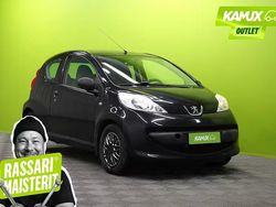 Musta Käytetty 2007 Peugeot 107 Viistoperä | 1 200 €