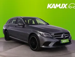 Hopea / harmaa Käytetty 2020 Mercedes C300e Avantgarde Farmari | 24 900 € (Supertarjous)