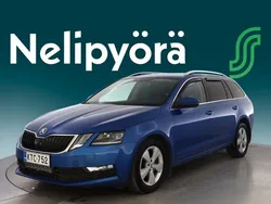 Sininen Käytetty 2018 Skoda Octavia G-TEC Style Farmari | 10 300 € (Hyvä tarjous)