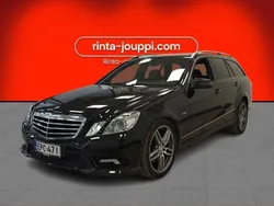 Musta Käytetty 2010 Mercedes E350 AMG Farmari | 12 890 € (Perustarjous)