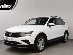 Valkoinen Käytetty 2021 VW Tiguan Style Katumaasturi | 35 990 € (Hieman kallis)