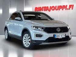 Valkoinen Käytetty 2019 VW T-Roc Sportline Katumaasturi | 23 800 € (Perustarjous)