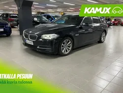 Musta Käytetty 2014 BMW 520 Sedan | 11 890 € (Supertarjous)