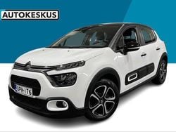 Valkoinen Käytetty 2022 Citroën C3 PureTech Viistoperä | 13 590 € (Perustarjous)