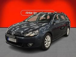 Sininen Käytetty 2010 VW Golf VI Highline Farmari | 6 290 € (Hieman kallis)