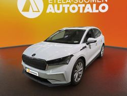 Valkoinen Käytetty 2022 Skoda Enyaq iV Lodge Katumaasturi | 35 600 € (Hieman kallis)