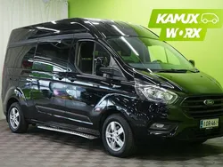 Musta Käytetty 2018 Ford Transit Custom Tila-auto | 22 900 € (Hyvä tarjous)