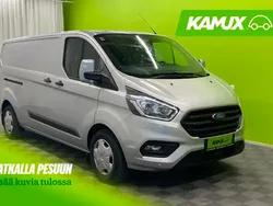 Moondust silver (metallic) Käytetty 2018 Ford Transit Custom Trend Van | 23 480 € (Hieman kallis)