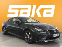 Musta Käytetty 2018 Lexus RC300h Executive Line Coupe - kaksiovinen | 28 480 €