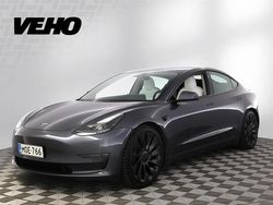 Grau Gebraucht 2021 Tesla Model 3 Performance Limousine | 29 400 € (Fairer Preis)