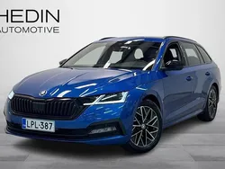 Sininen Käytetty 2021 Skoda Octavia Dynamic Farmari | 23 490 € (Hieman kallis)
