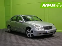 Hopea / harmaa Käytetty 2001 Mercedes C220 Elegance Sedan | 900 €