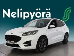Valkoinen Käytetty 2022 Ford Kuga ST-Line Katumaasturi | 26 990 € (Hieman kallis)